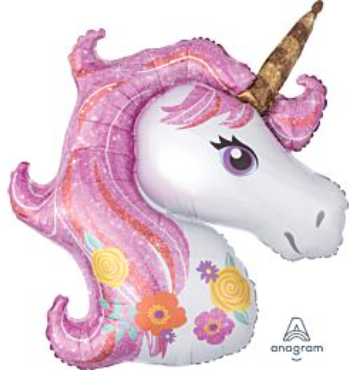 33" MAGICAL UNICORN BALLOON SHAPE #204