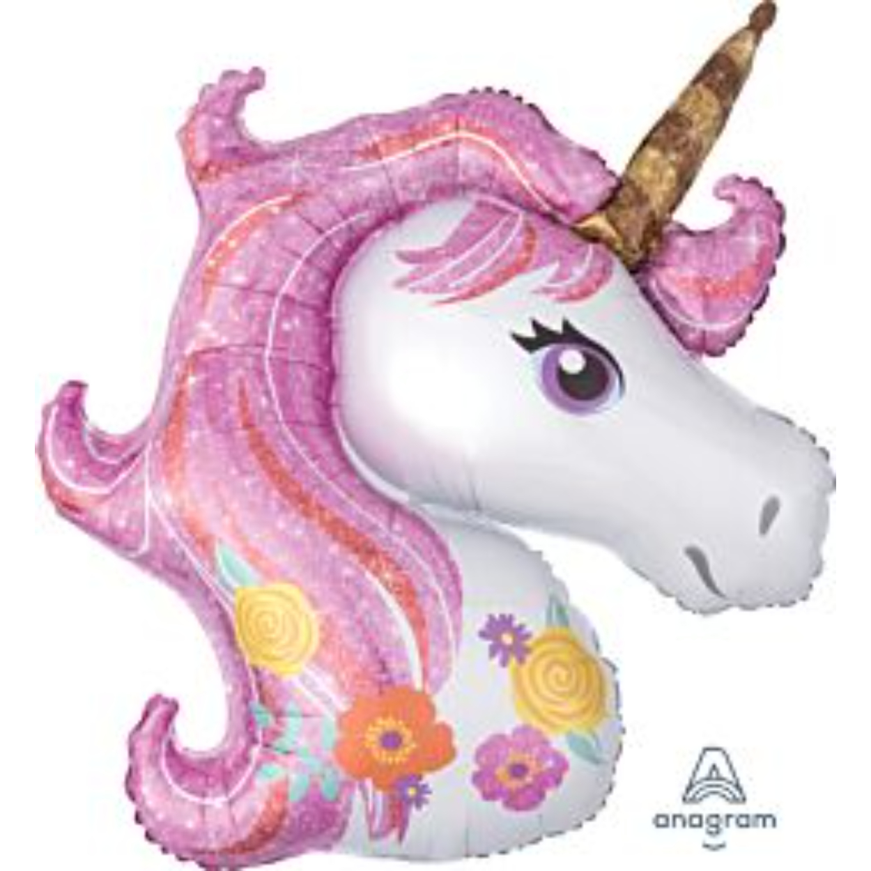 37273_1-1.jpg 33" MAGICAL UNICORN BALLOON SHAPE #204 - Image 1
