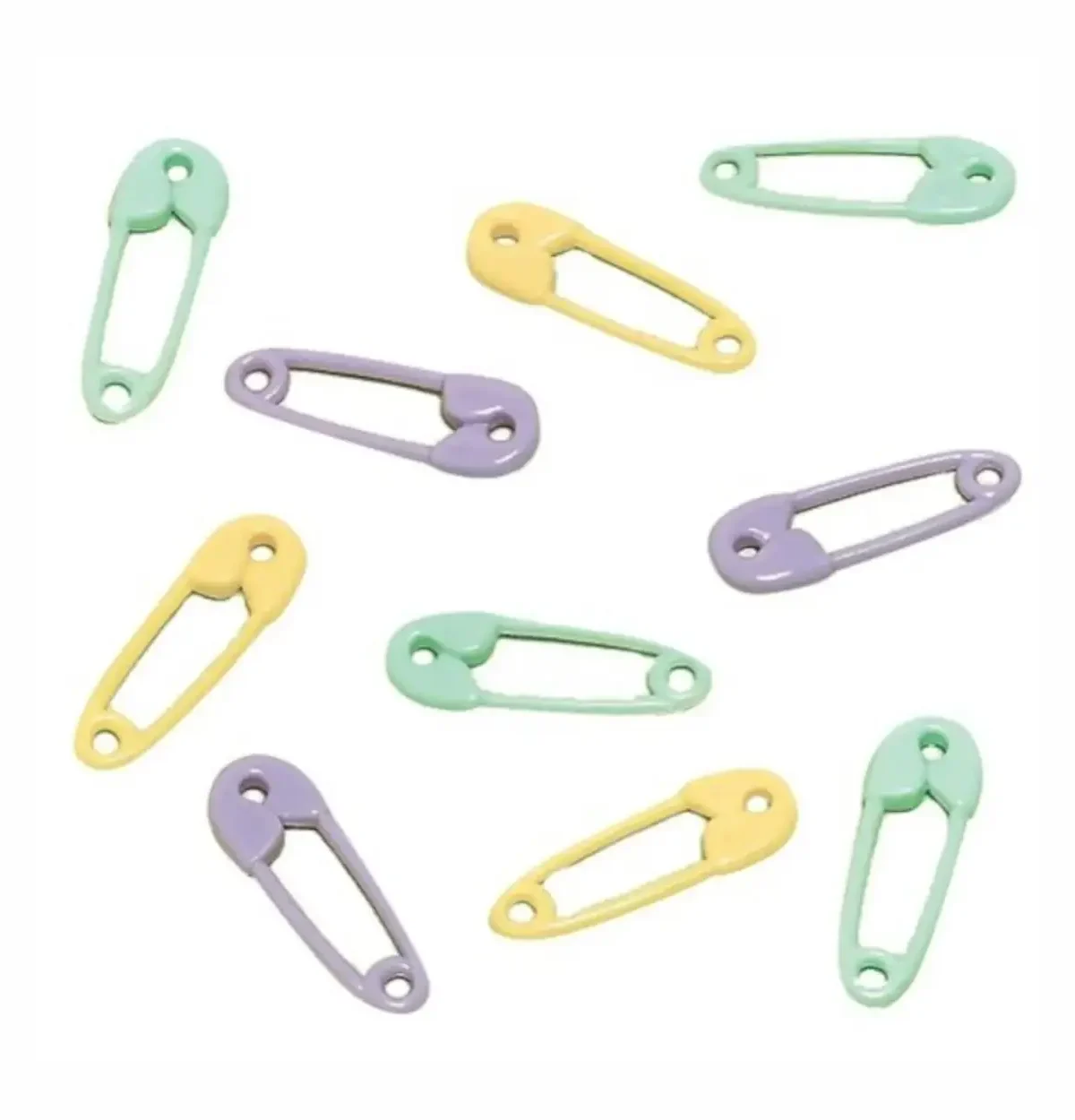 Safety Pins Favor Multi Color 24ct