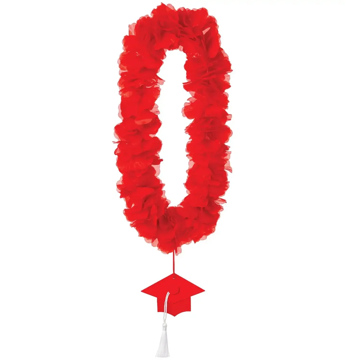 Grad School Spirit Lei - Red
