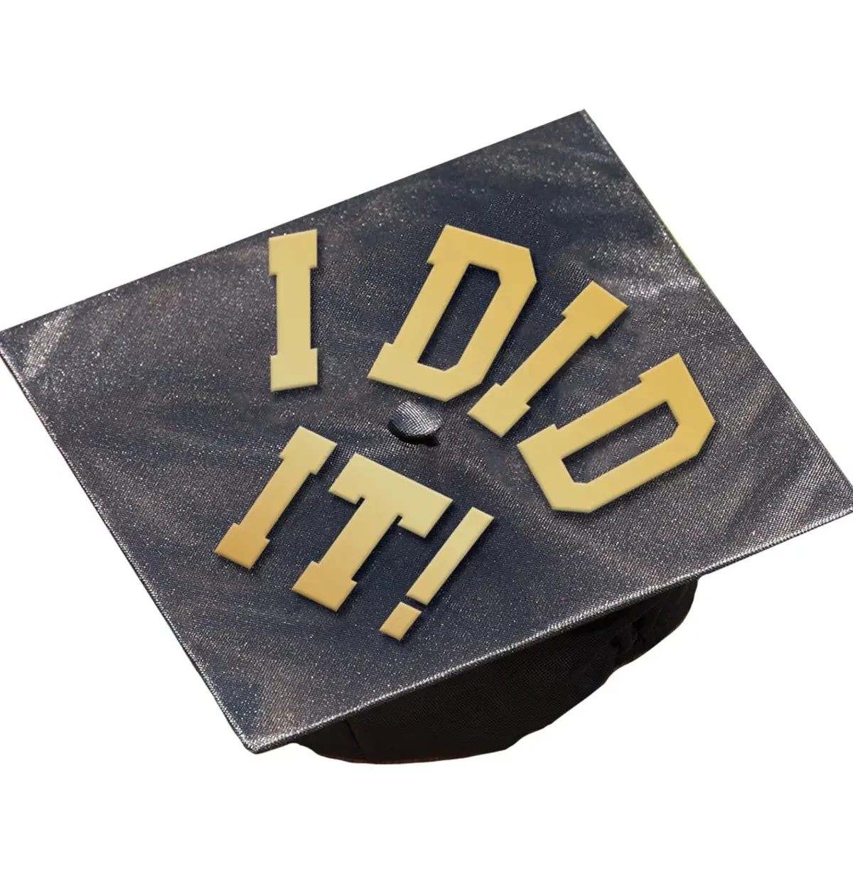 Grad Cap Decorating Kit - "I Did It"