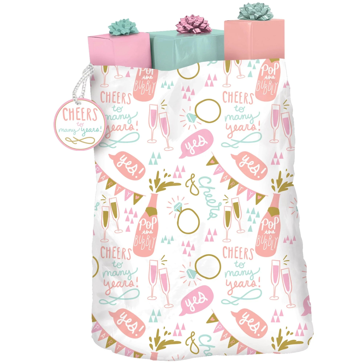 474555.jpg Champagne Wedding Gift Sack - Image 1