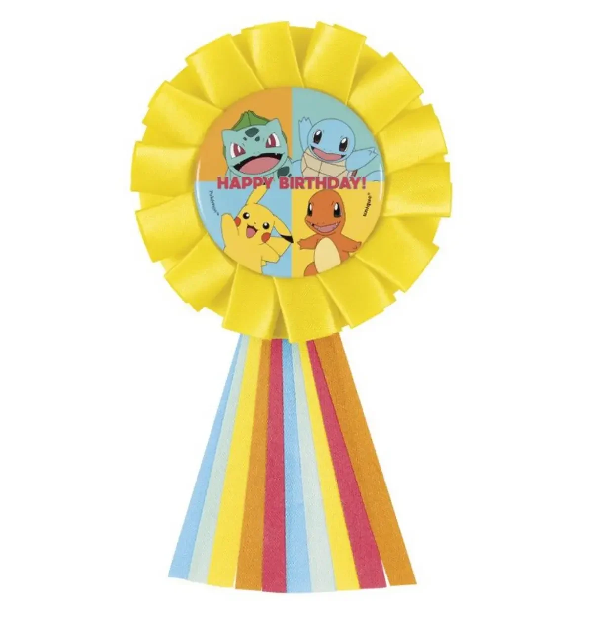 Pokémon "Happy Birthday" Badge
