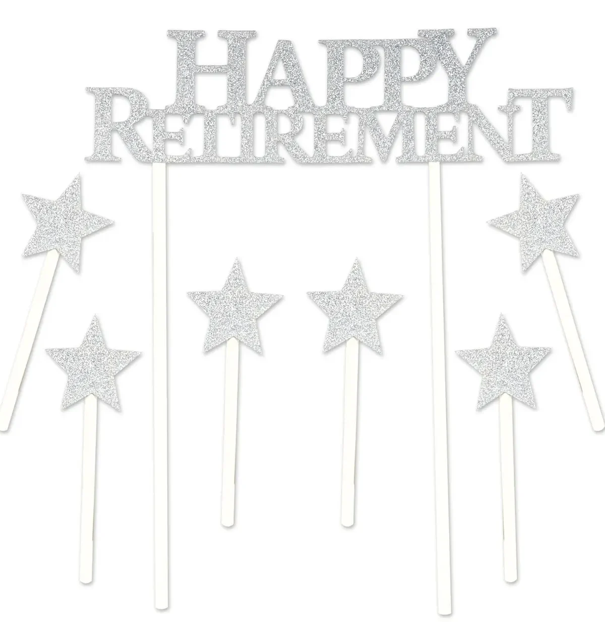 Happy Retirement Cake Topper