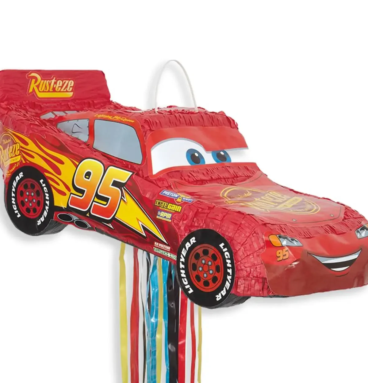 Disney Cars 3 Movie 3D Pull Pinata