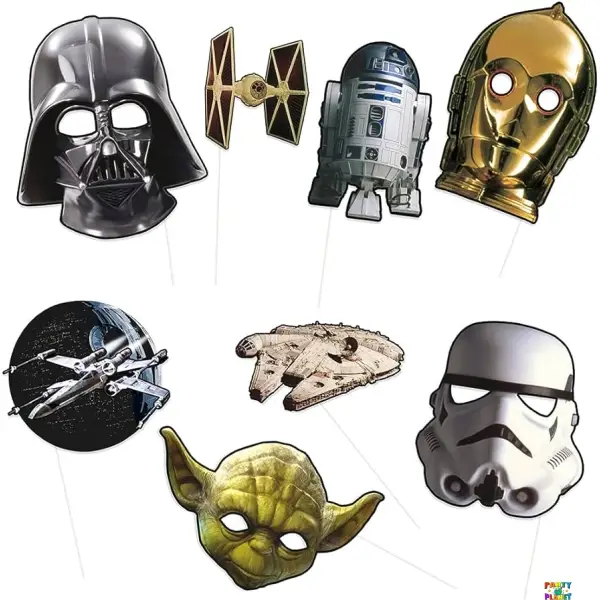 STAR WARS PHOTO PROPS 8PCS.