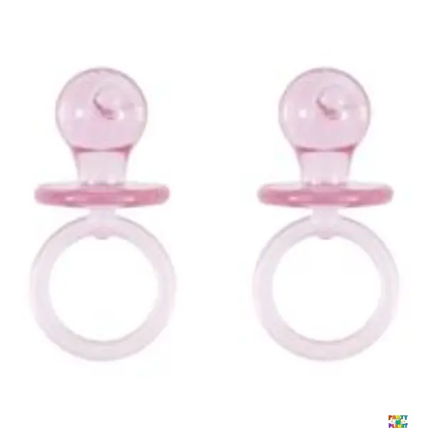 Pink Pacifiers 4ct.