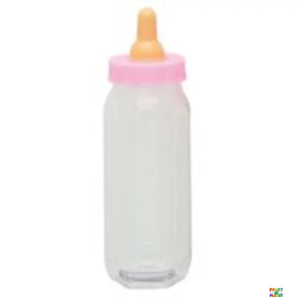 2ct Pink Fillable Baby Bottle