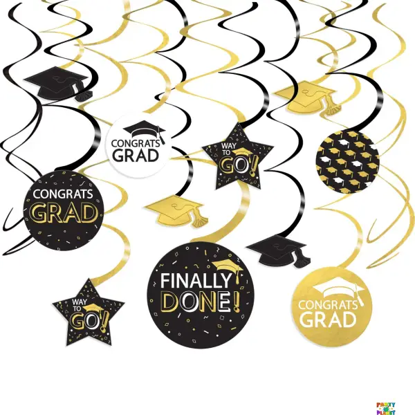 Grad Mega Value Pack Swirl Decoration Bsg