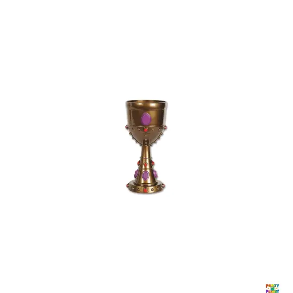 Plastic Jeweled Goblet