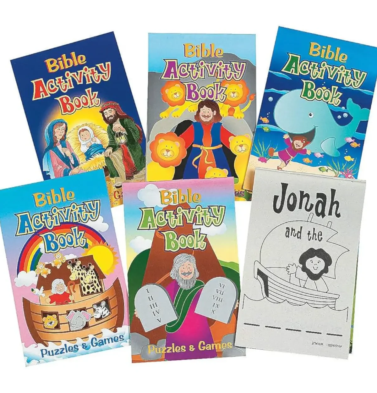 BIBLE ACTIVITY PADS 48PGS 6CT.