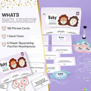 Baby Talk - The Baby Shower Pacifier Mouthpiece Game