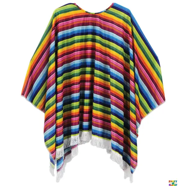OS - Serape Poncho