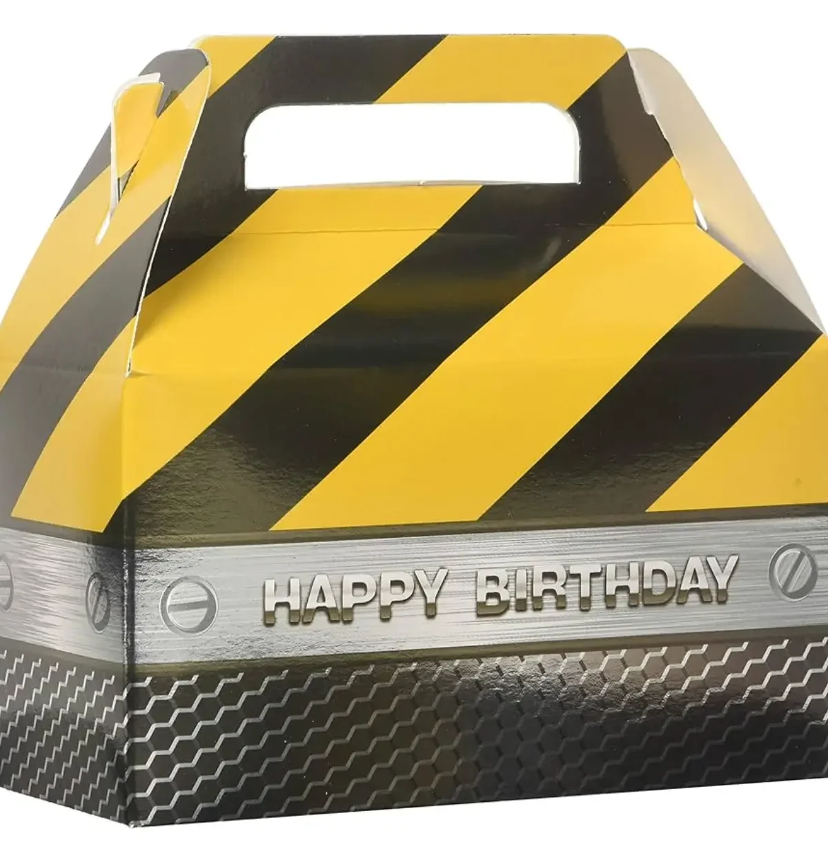 Construction Zone Foil Treat Boxes 2ct
