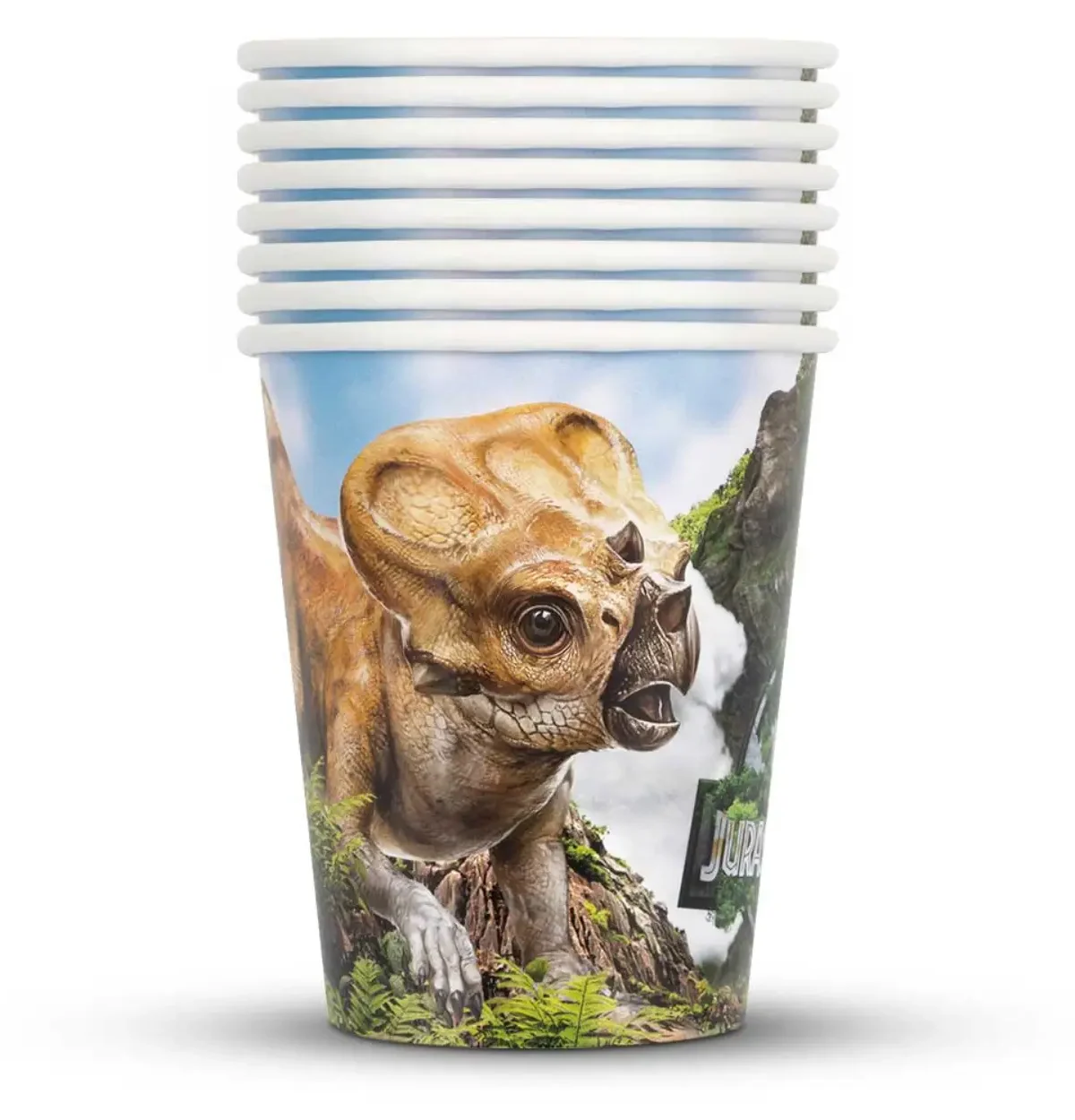 Jurassic World 4 9oz Paper Party Cups 8ct.