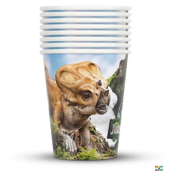 Jurassic World 4 9oz Paper Party Cups 8ct.