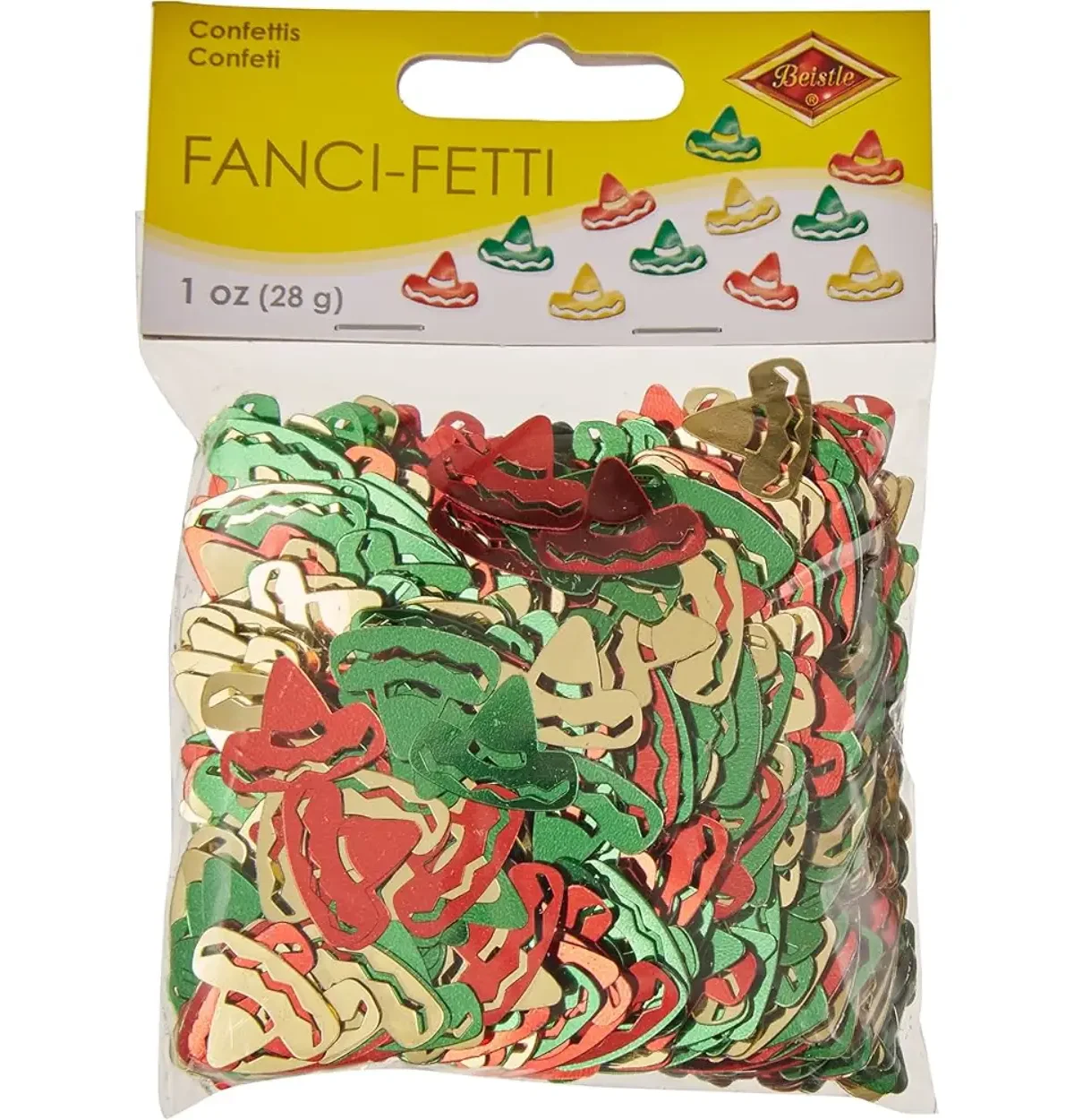 Fanci Confetti Sombreros 0.5oz