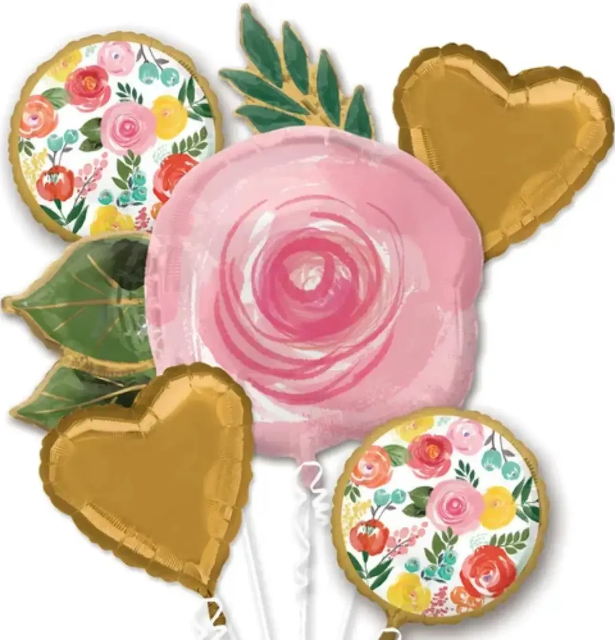 BRIGHT FLORALS BOUQUET OF BALLOONS