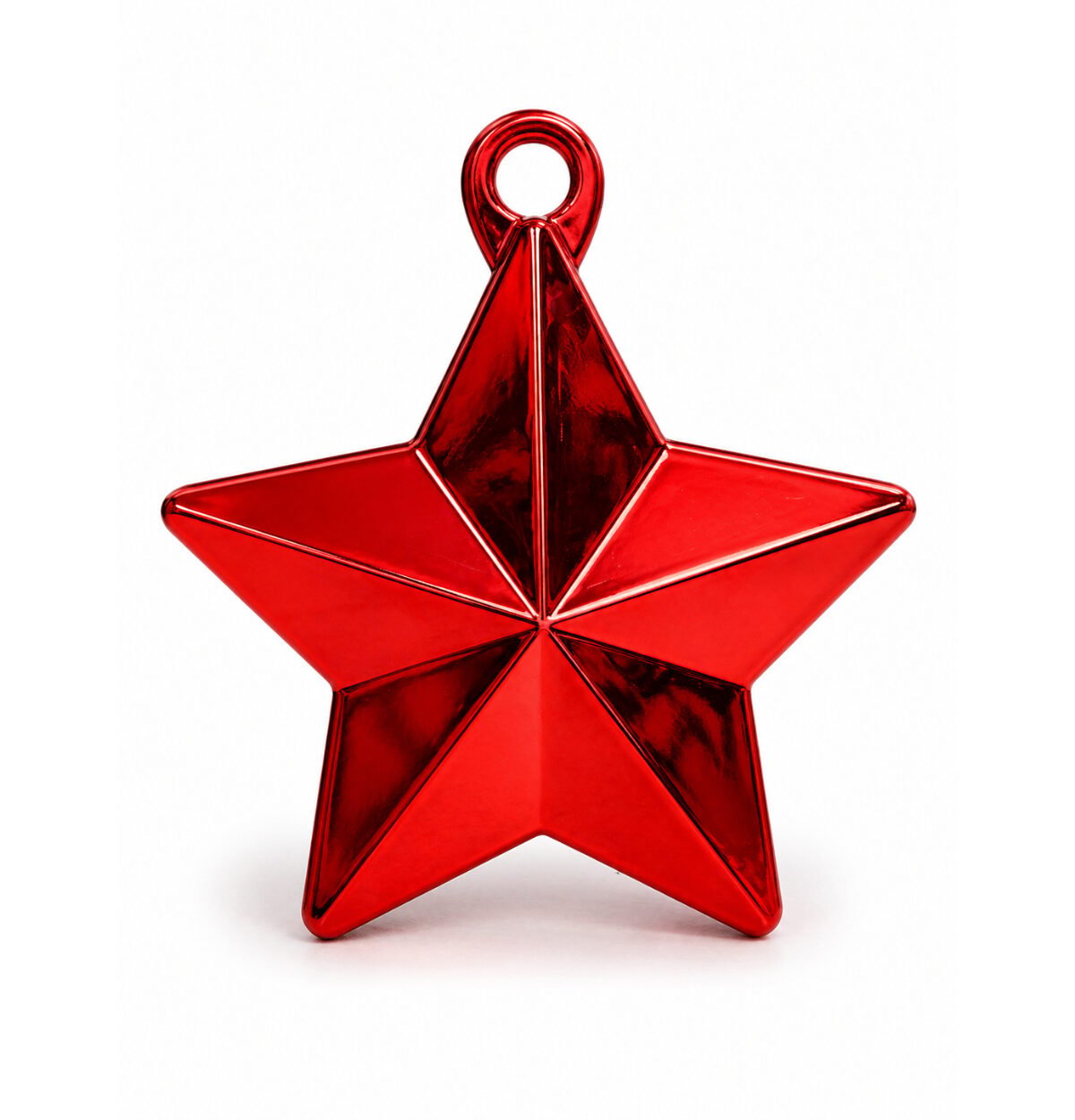 Red Star Balloon Weight