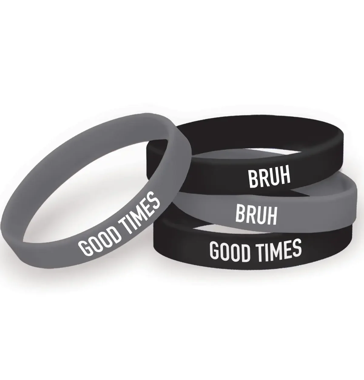 It's My Birthday Bruh Birthday Rubber Bracelets