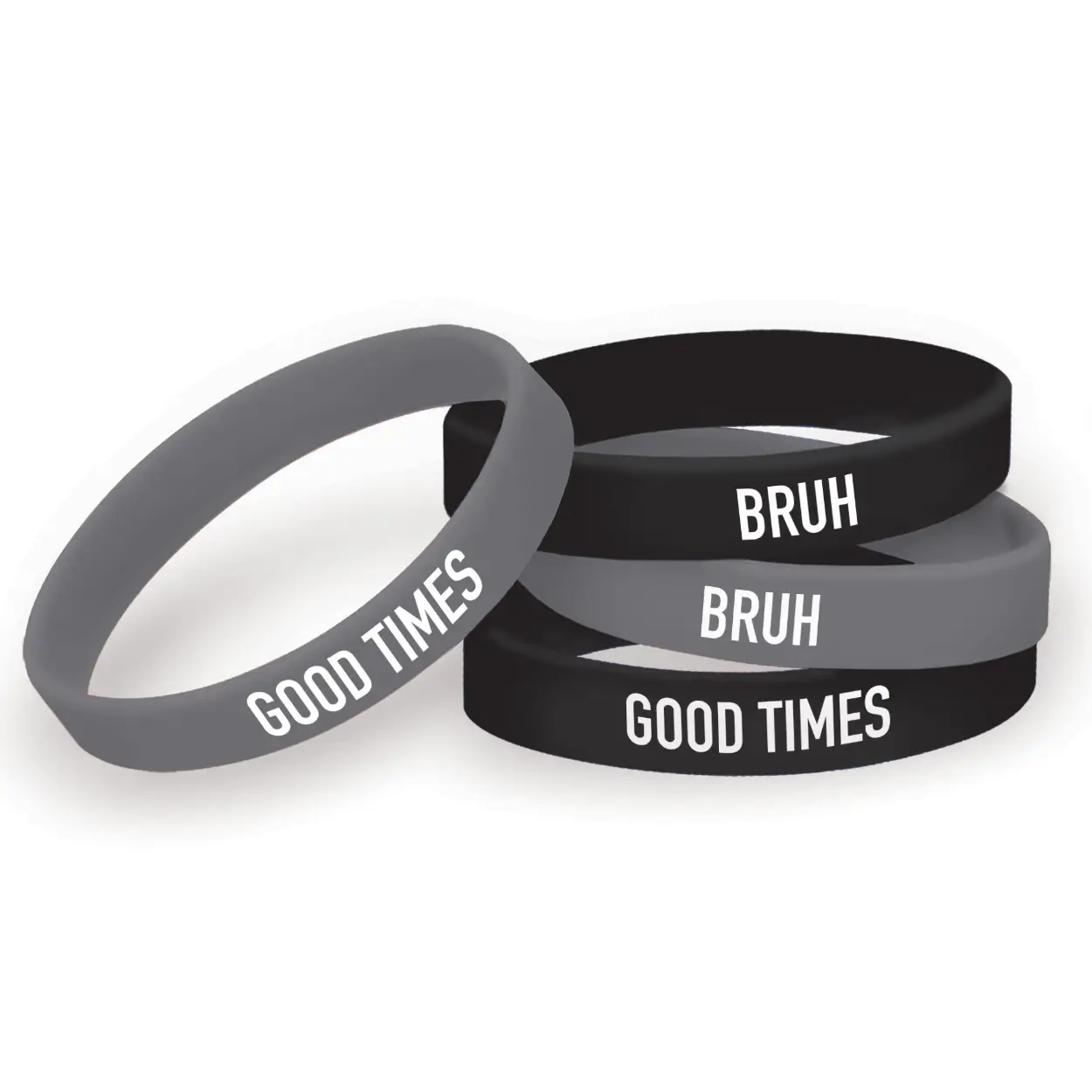 AM40050051-1.jpg It's My Birthday Bruh Birthday Rubber Bracelets - Image 1