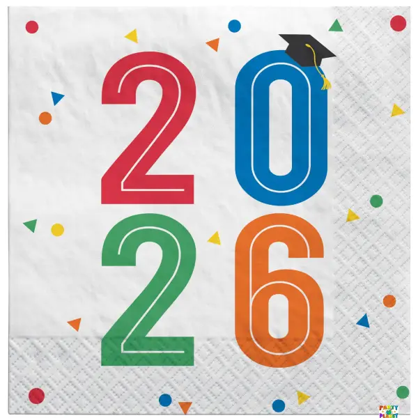 Colorful Future 2026 Luncheon Napkins