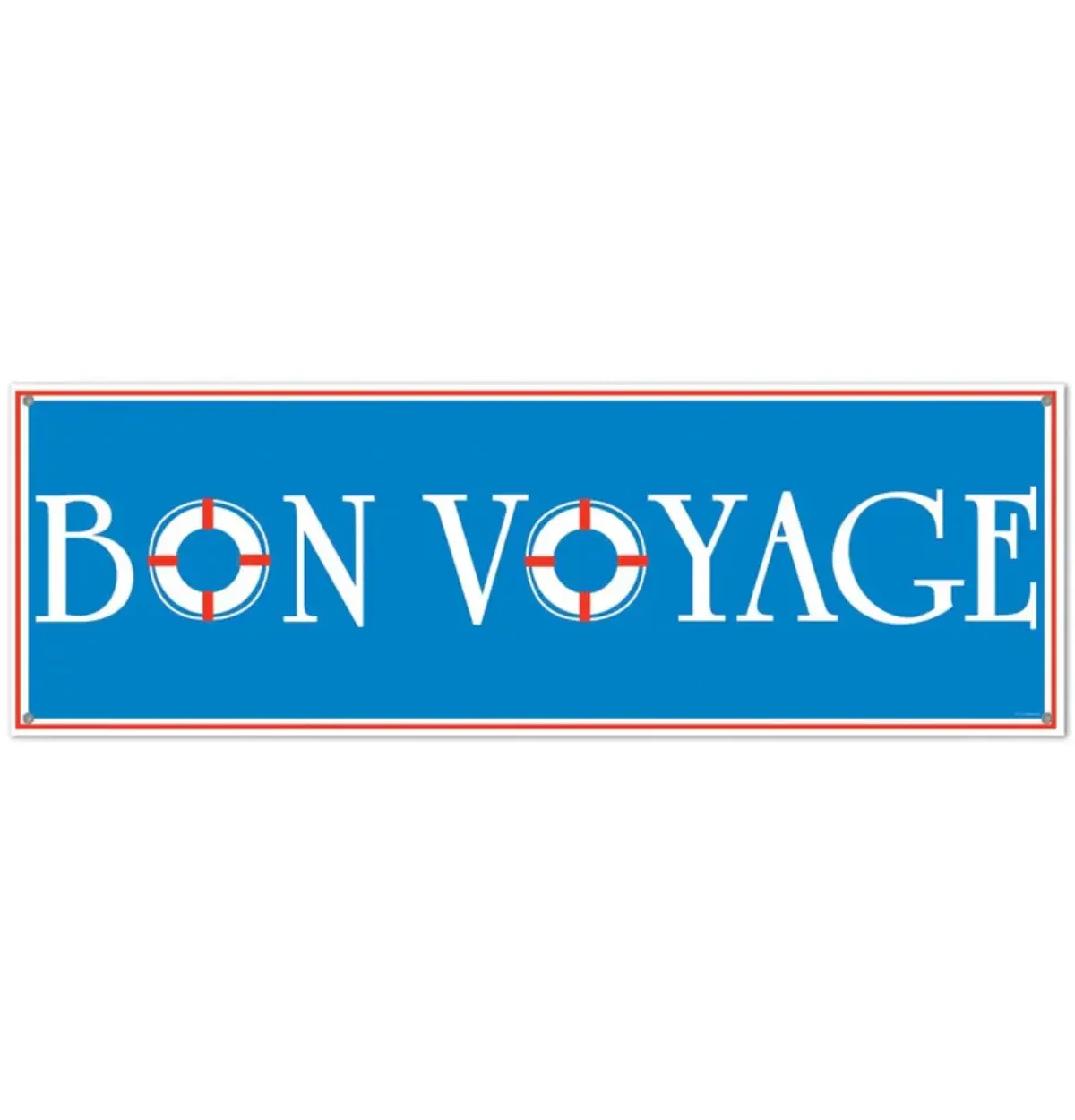 Bon Voyage Sign Banner