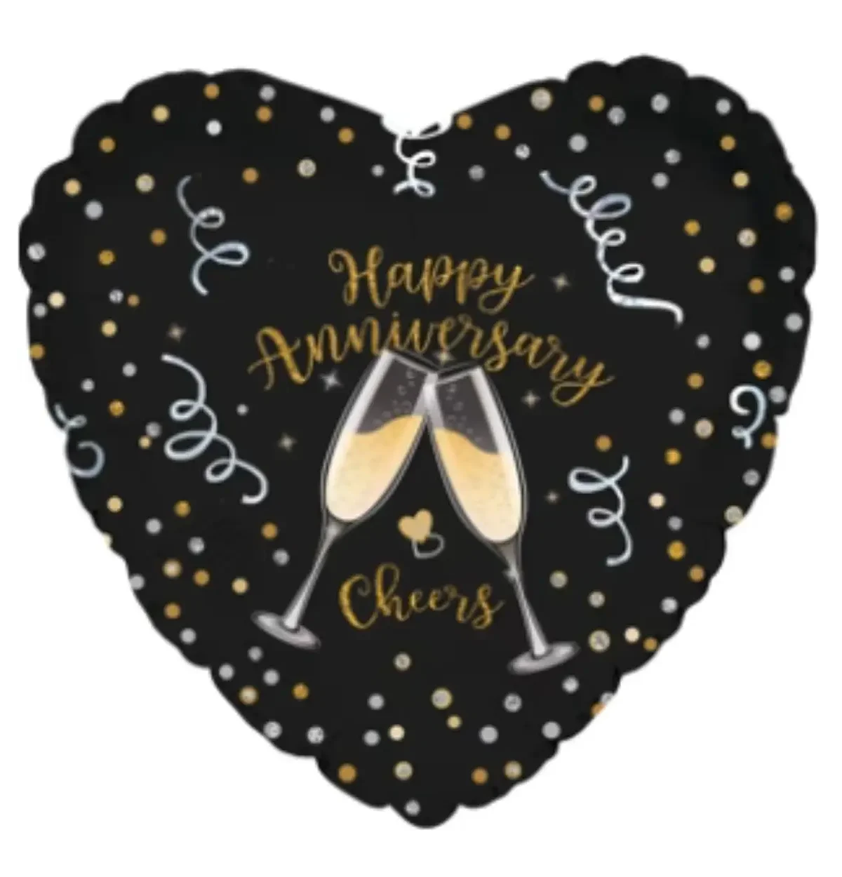 18" Anniversary Cheers & Confetti Balloon #395