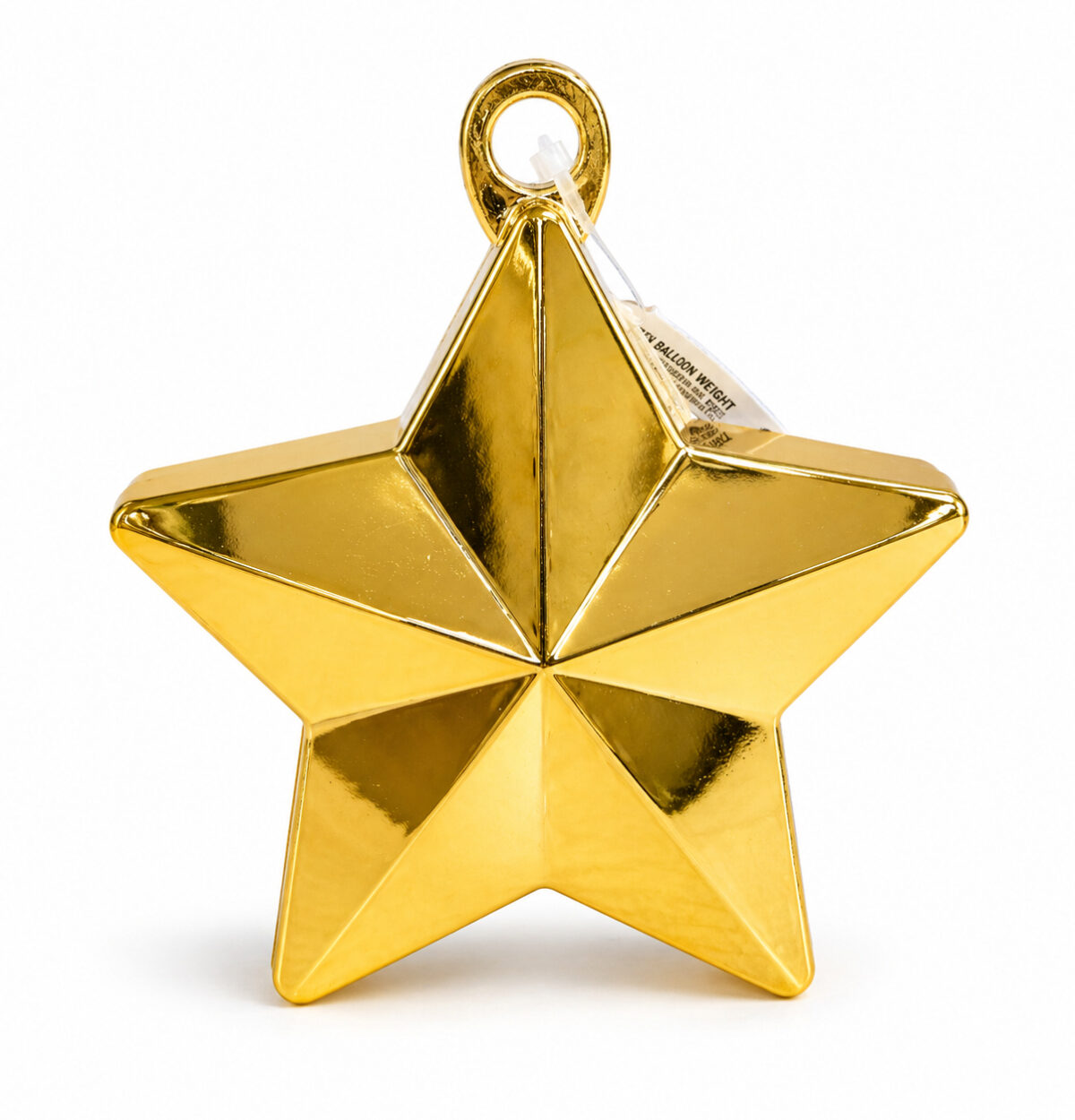 Gold Star Balloon Weight