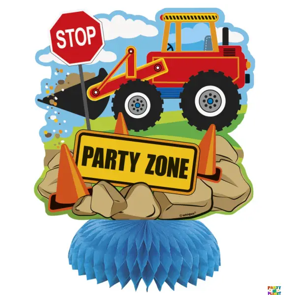 Construction Party Mini Honeycomb Centerpieces 3PCS