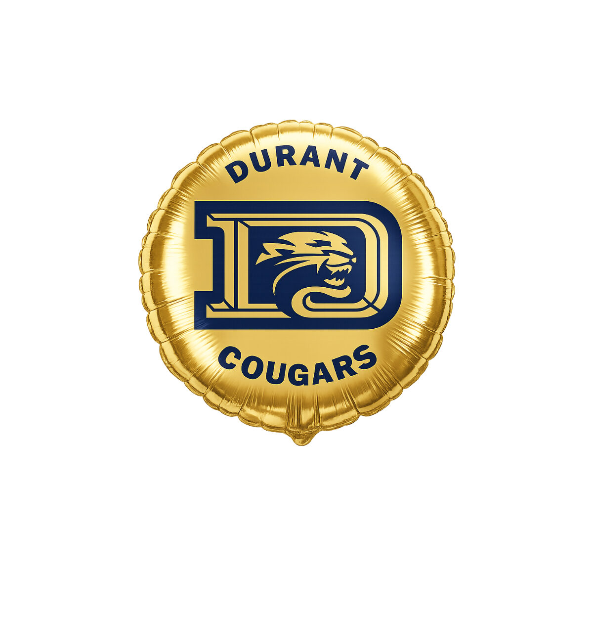 18" DURANT Round Balloon - School Logo