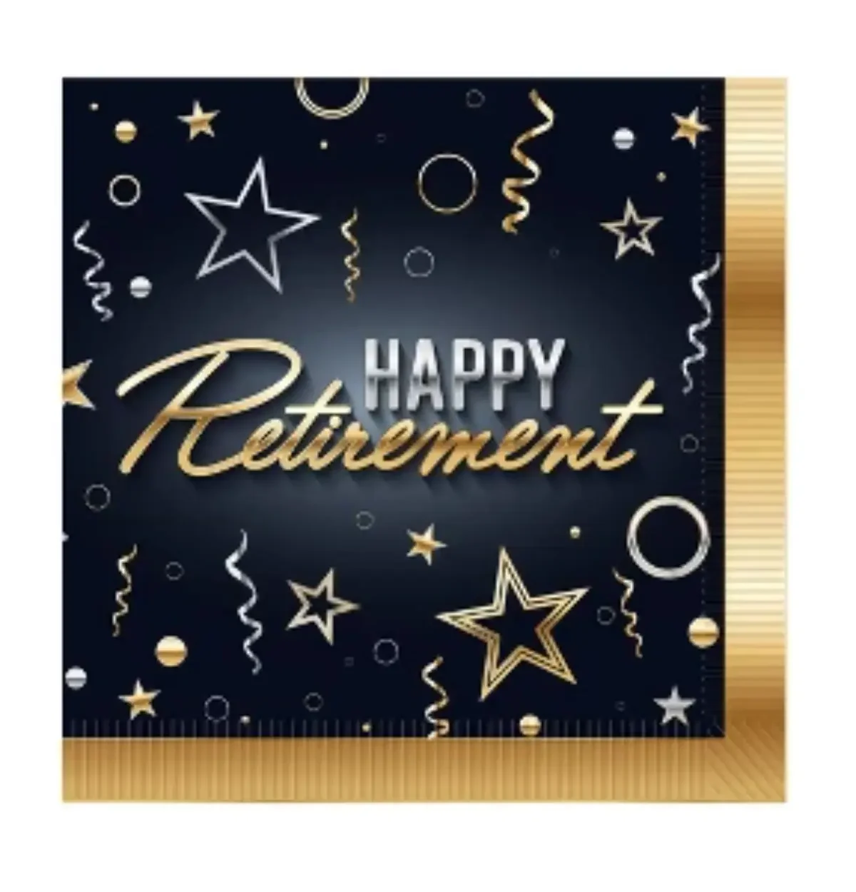Happy Retirement Luncheon Napkins 16CT.