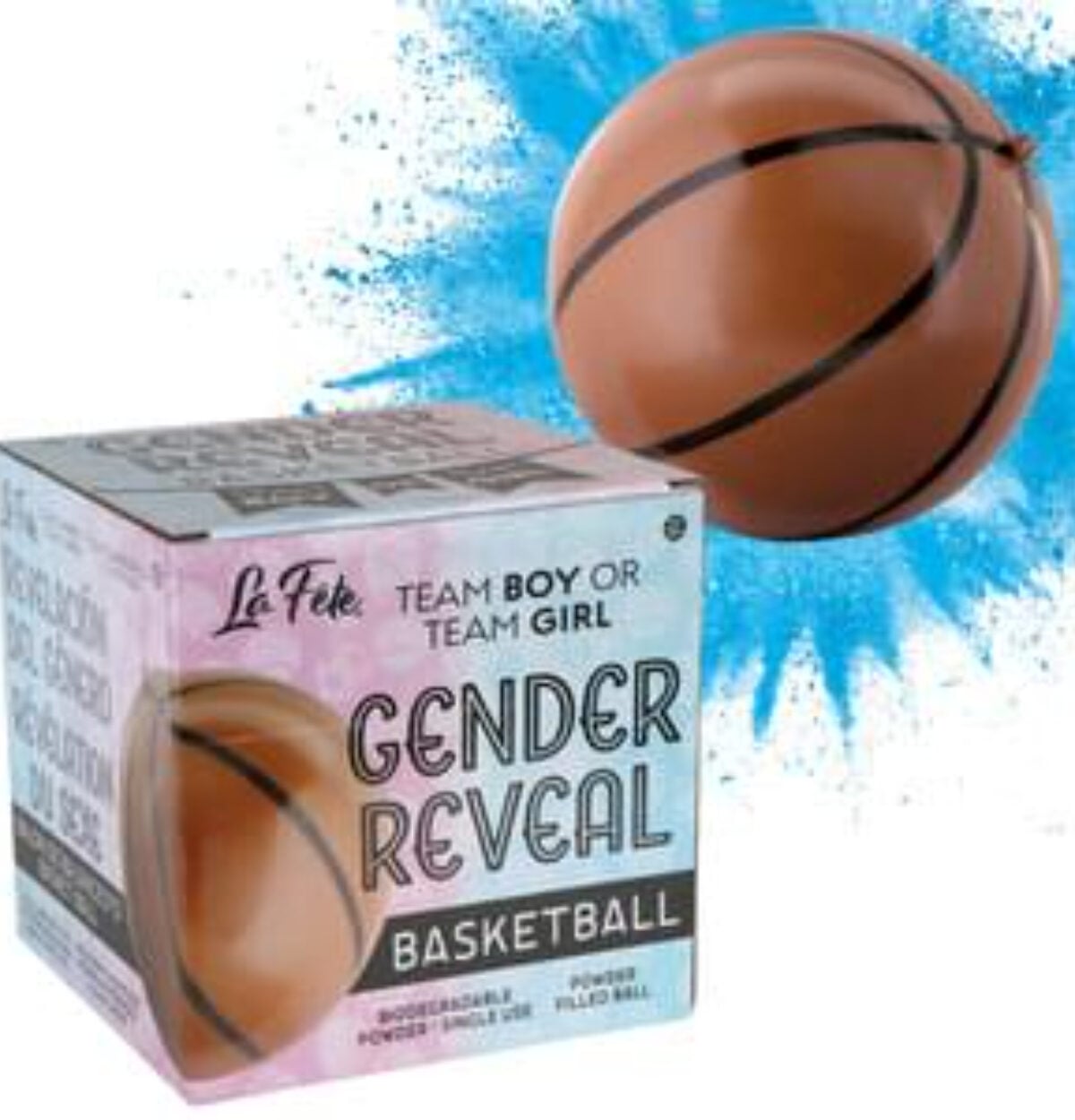 GENDER REVEAL BASKETBALL BOY