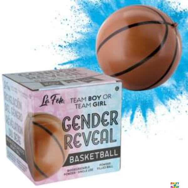 GENDER REVEAL BASKETBALL BOY