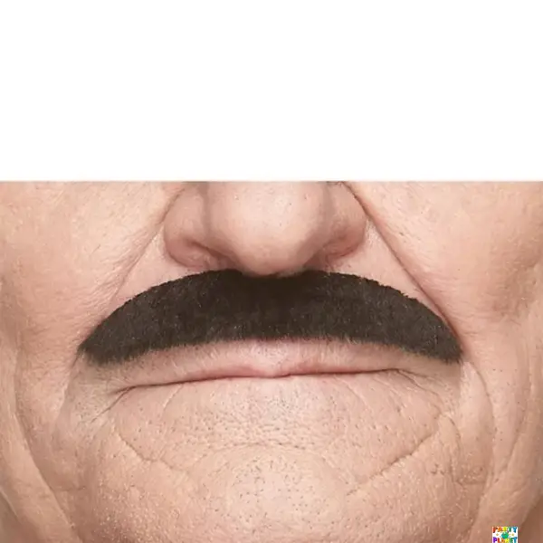 SHERIFF FAKE MUSTACHE BLACK