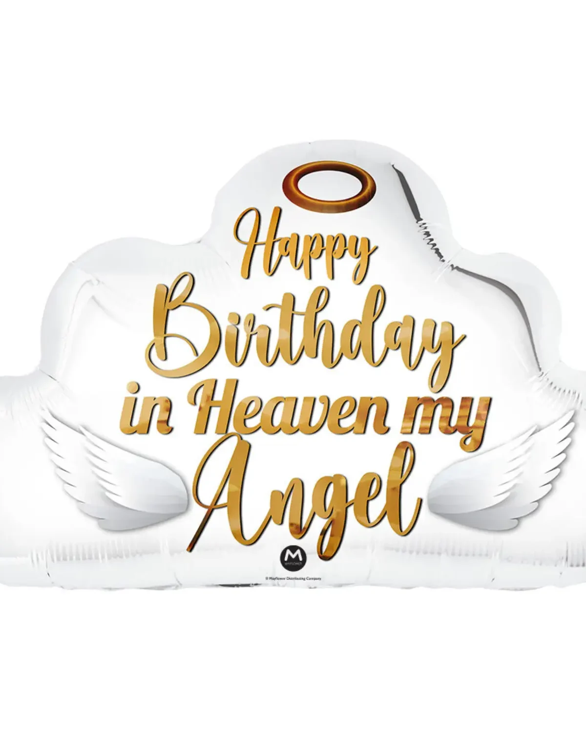 28" Happy Birthday in Heaven Balloon