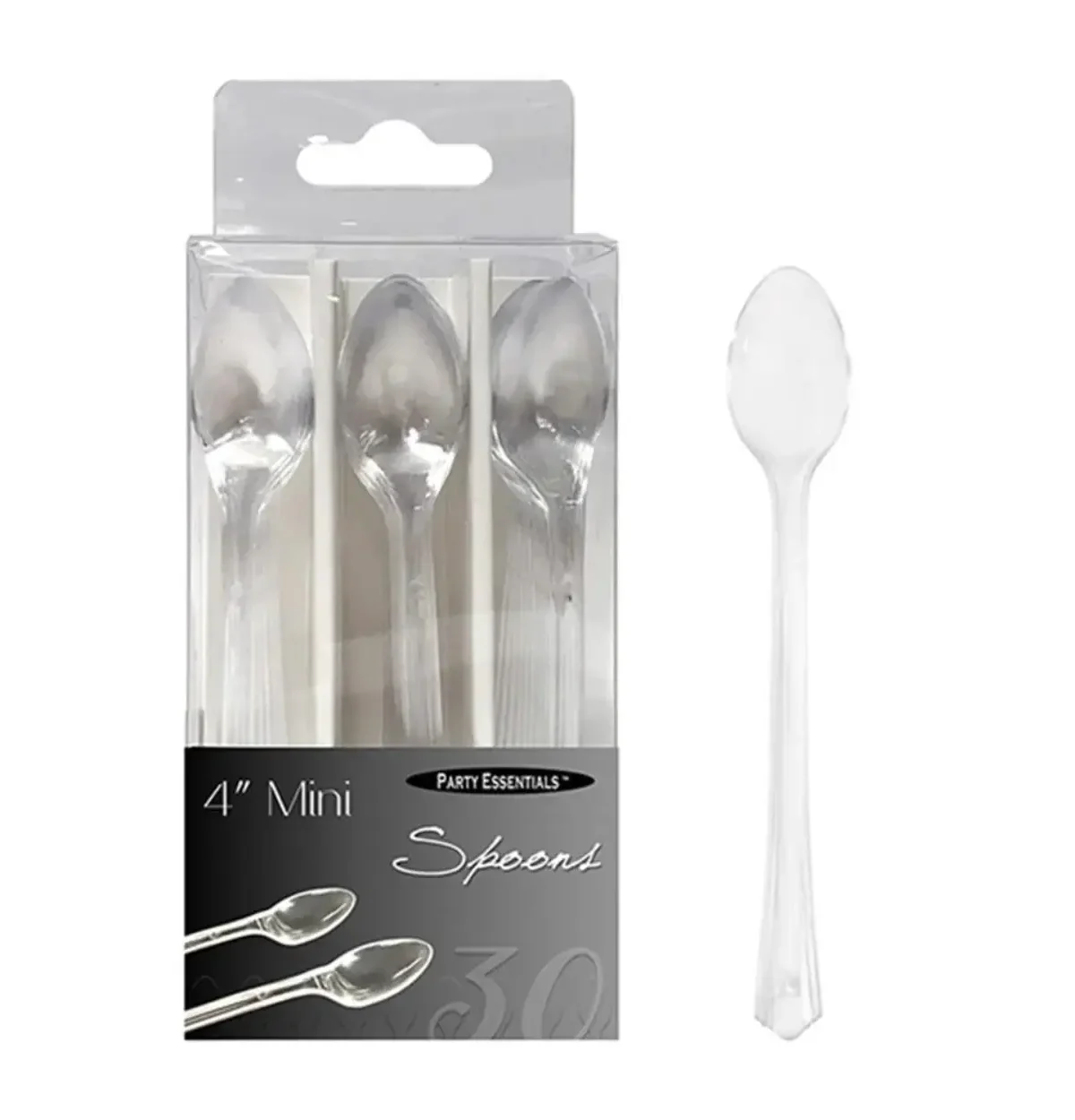 Clear Mini Spoons
