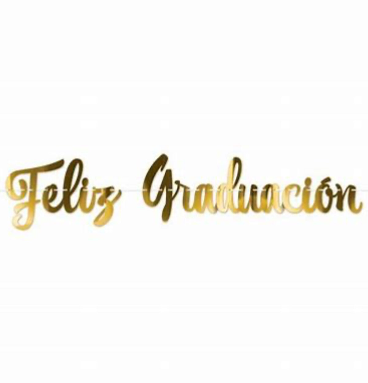 Foil Feliz Graduacion Streamer
