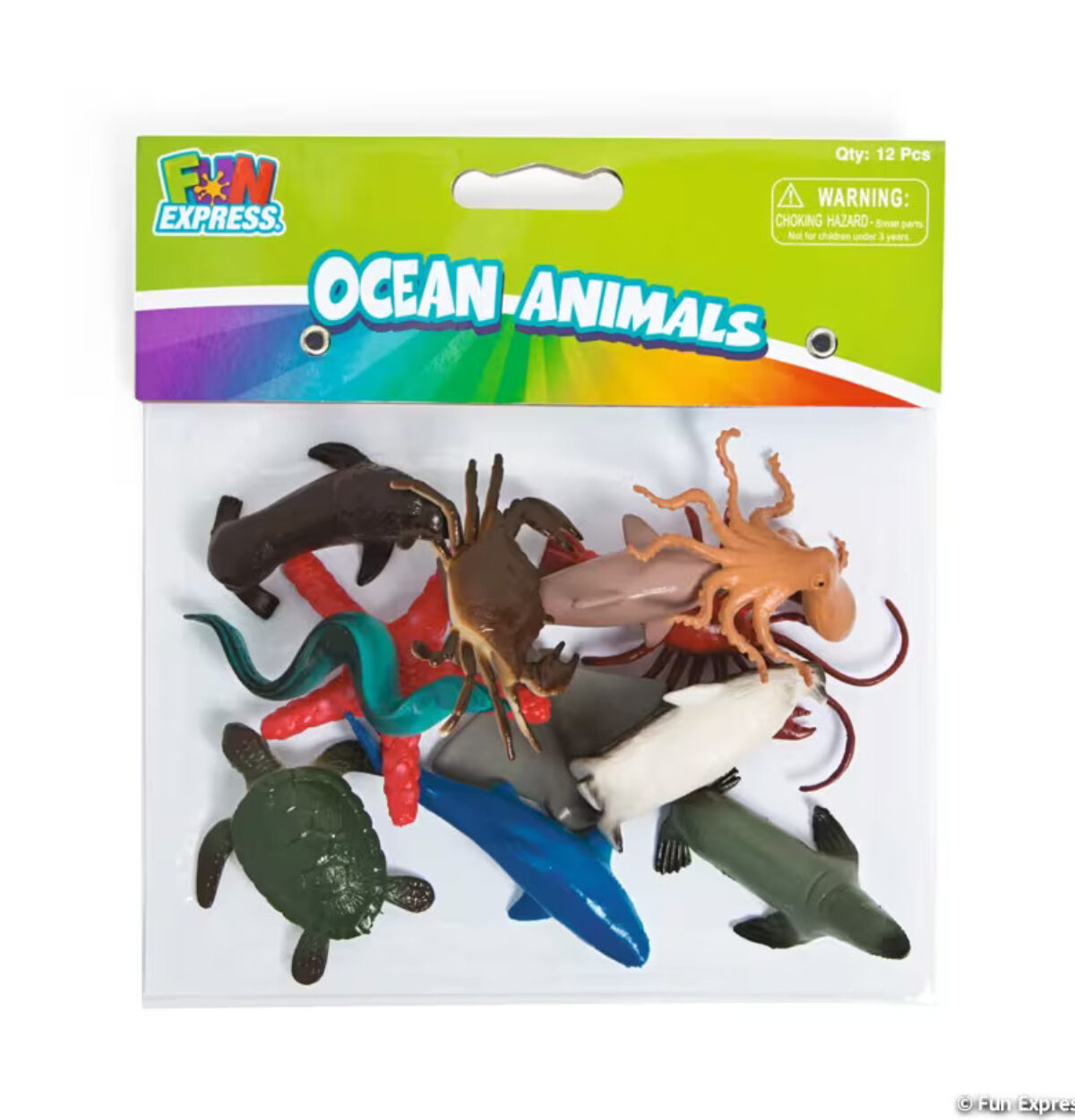 Value Pack PVC Ocean Animals 12ct