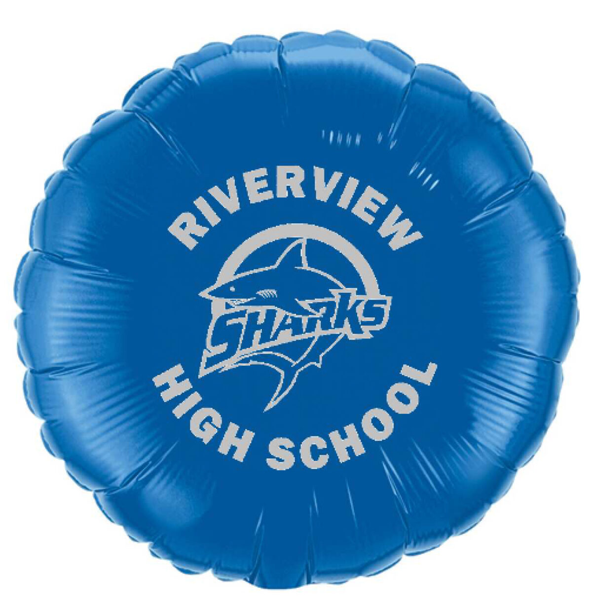 18" RIVERVIEW Round Balloon - School Logo