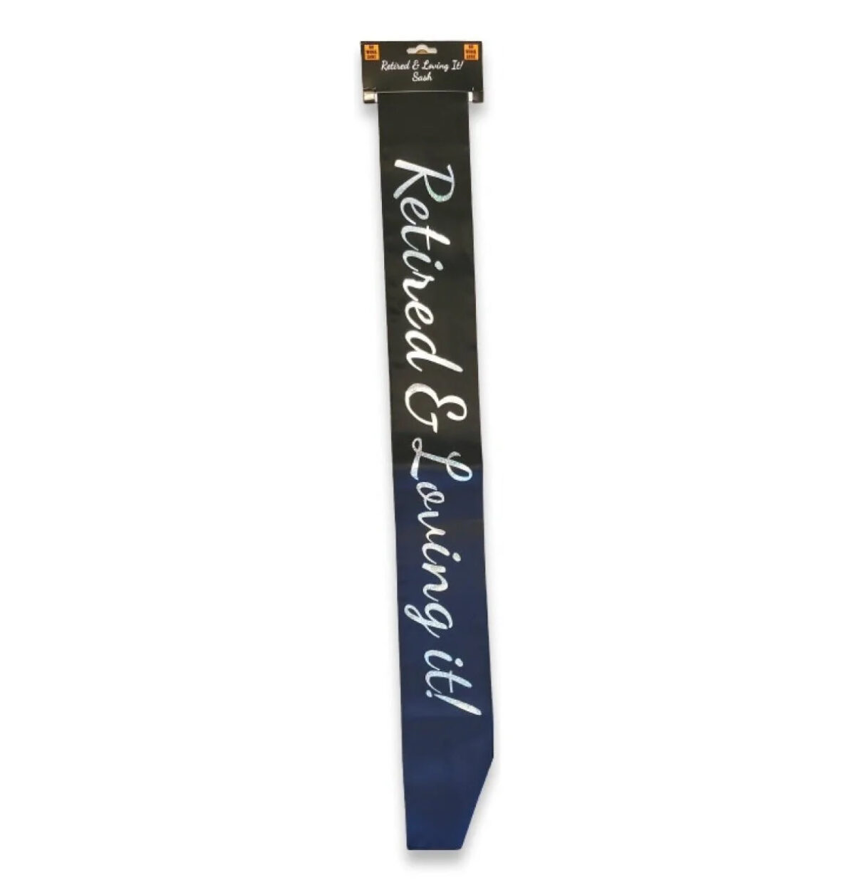 Black Retired & Loving It Sash