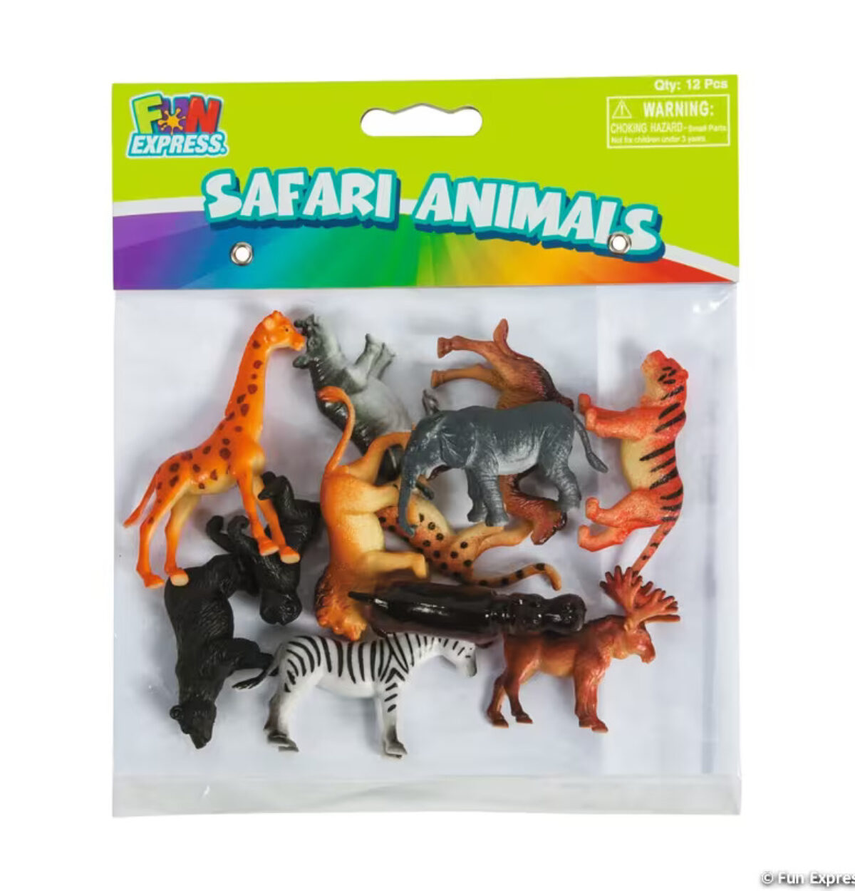 Value Pack Safari Animals 12ct.