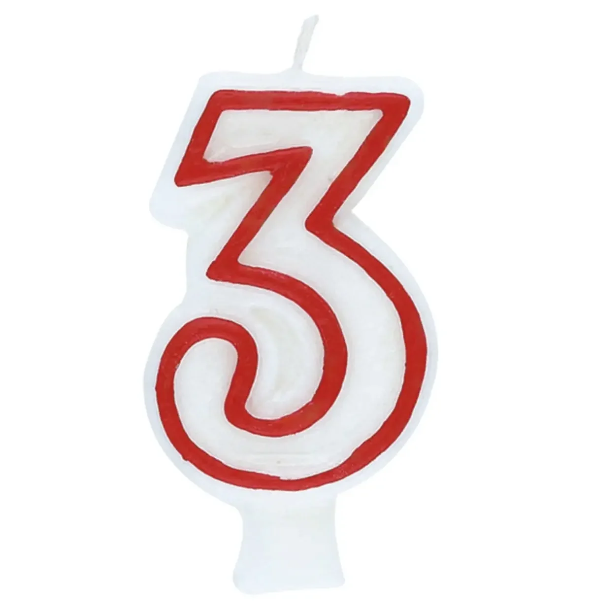 Deluxe Numeral Candle 3