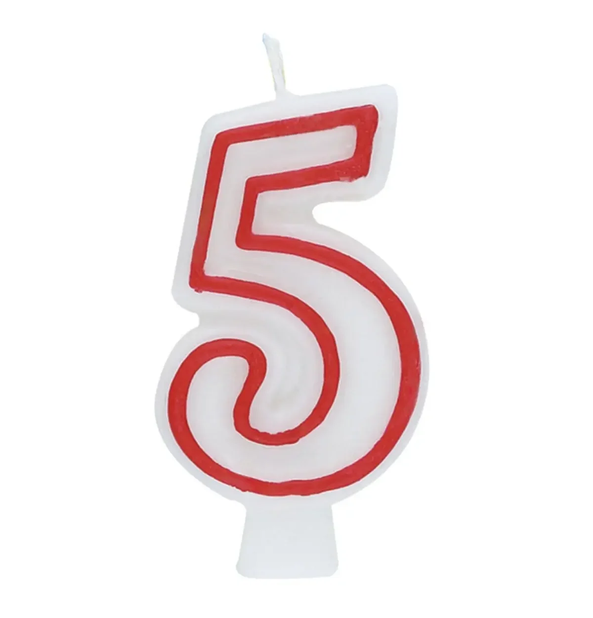 Deluxe Numeral Candle 5