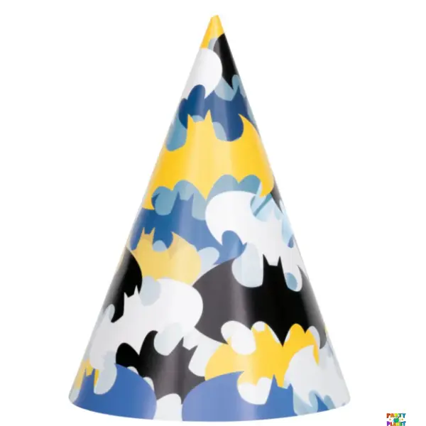 Batman Party Hats 8ct.