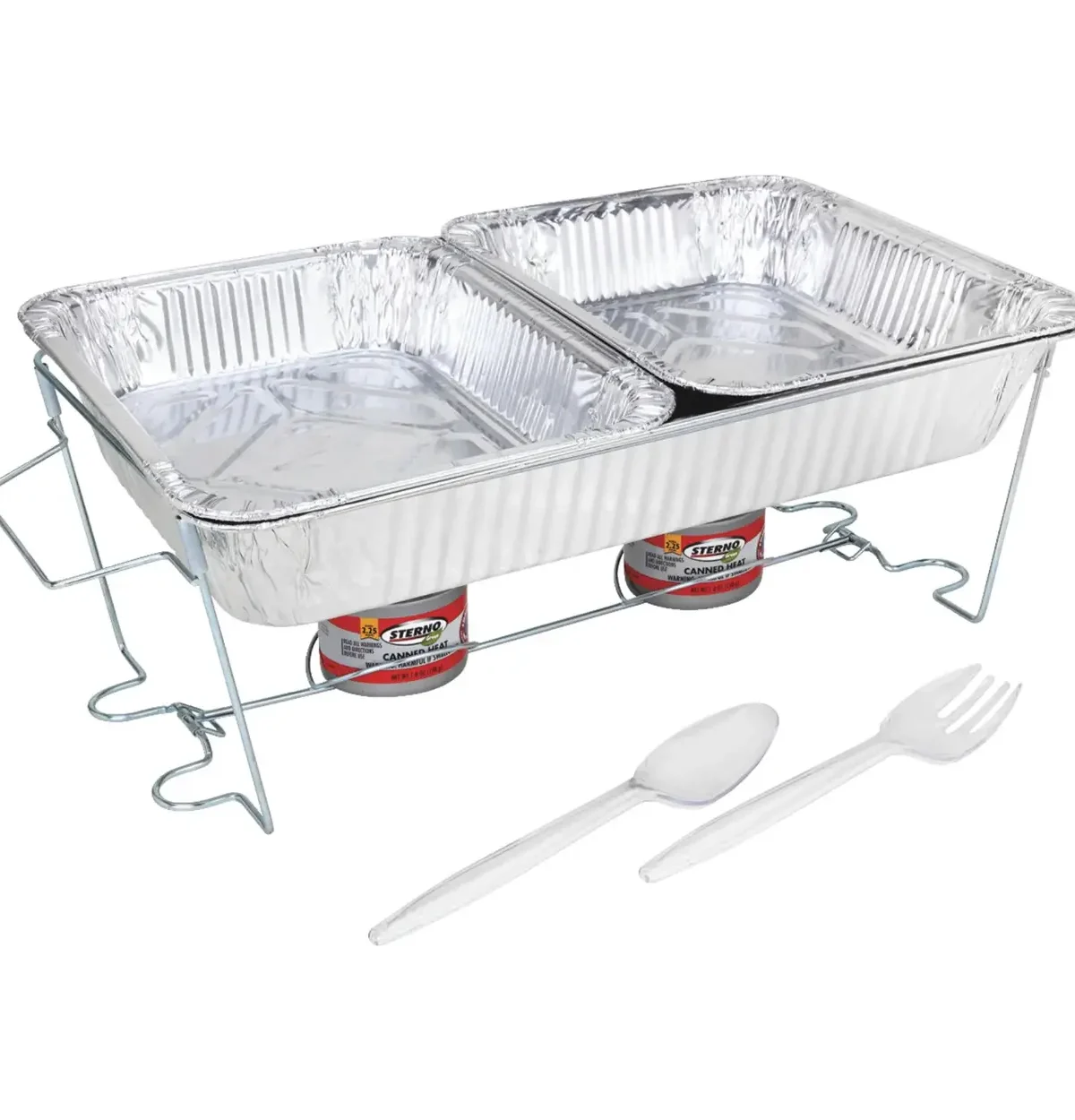 11 PIECE BUFFET SERVING KIT (Chafing Rack Kit)
