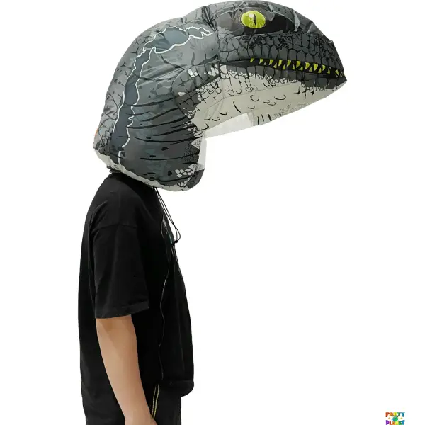 Inflatable Realistic Velociraptor Dinosaur Head