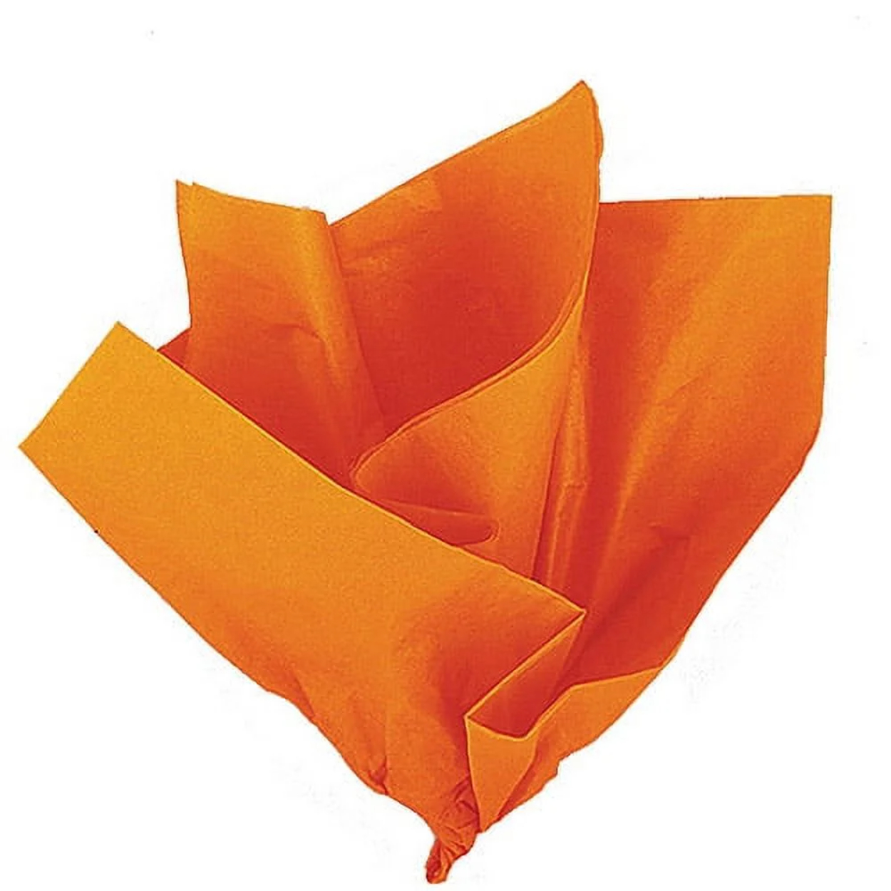 Unique-Industries-Orange-Paper-Birthday-Gift-Wrap-Tissues-10-Count_2d7971f1-0ea9-4ad4-ac26-d88efe0a2.jpg Orange Tissue Sheets 10ct. - Image 1