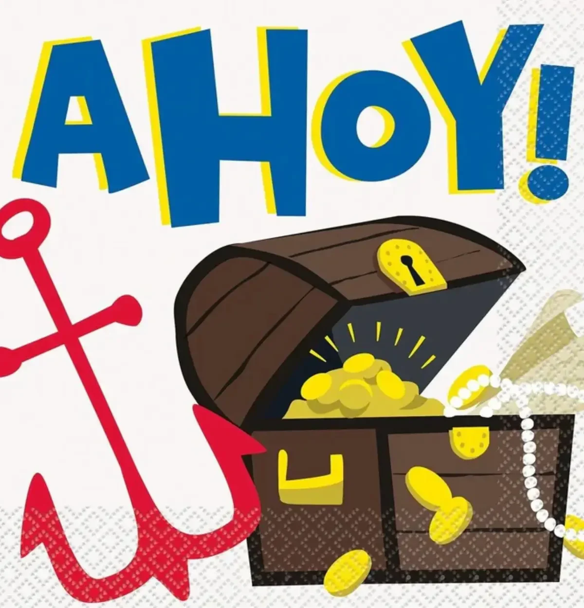 Ahoy Pirate Luncheon Napkins 16ct.