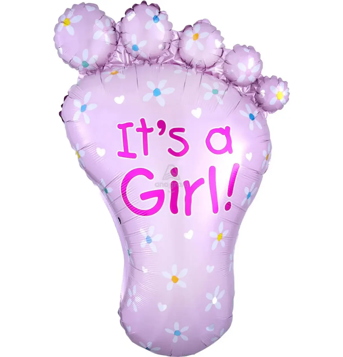 32" Girl Foot Shape Foil Balloon #416